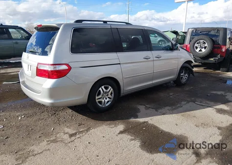 2006 Honda Odyssey Ex from USA, damaged, VIN 5FNRL38466B406981